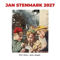Omslaget till Jan Stenmark almanacka 2027 av Jan Stenmark