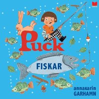 Omslaget till Puck fiskar av Anna-Karin Garhamn