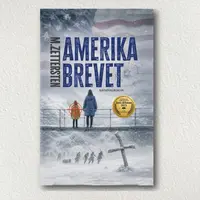 Omslaget till Amerikabrevet av Mikael Zettersten