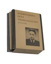 Omslaget till Dagböckerna från Theresienstadt av Pavel Fischl