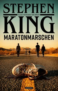 Omslaget till Maratonmarschen av Stephen King