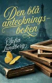 Omslaget till Den blå anteckningsboken av Sofia Lundberg