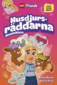 Omslaget till Husdjursräddarna: Kaninkaos av Ruby Russo