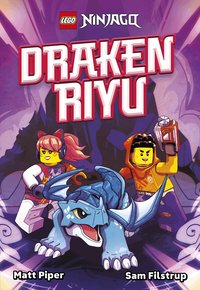 Omslaget till LEGO NINJAGO Draken Riyu av Matt Piper