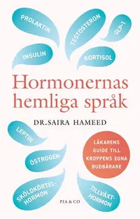 Omslaget till Hormonernas hemliga språk av Dr Saira Hameed