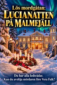 Omslaget till Lös mordgåtan: Lucianatten på Malmfjäll : Du har alla ledtrådar. Kan du avslöja mördaren före Vera Falk? av Kim Norell