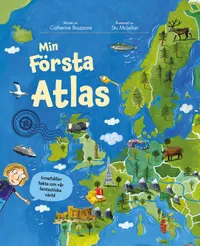Omslaget till Min första atlas av Catherine Bruzzone