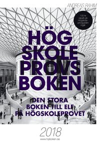 Omslaget till Högskoleprovsboken : den stora boken till ELF på högskoleprovet av Andreas Rahim