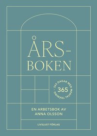 Omslaget till Årsboken : 365 dagar med mental träning av Anna Olsson